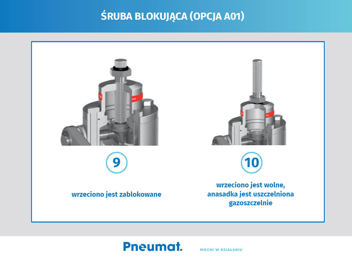 Śruba blokująca A01